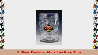Paulaner Dimpled Isar Beer Mug  1 Liter Mass Krug e1b0cd17