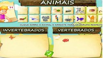 Animais Vertebrados e Invertebrados / Escola Games / Atividades Educativas / Jogos da Escola -