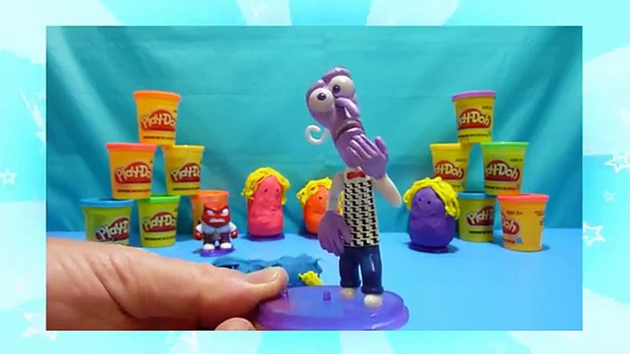 INSIDE OUT TOYS new Play Doh Surprise Eggs Inside Out Toys Figures Disney PIXAR Movie Inside Out