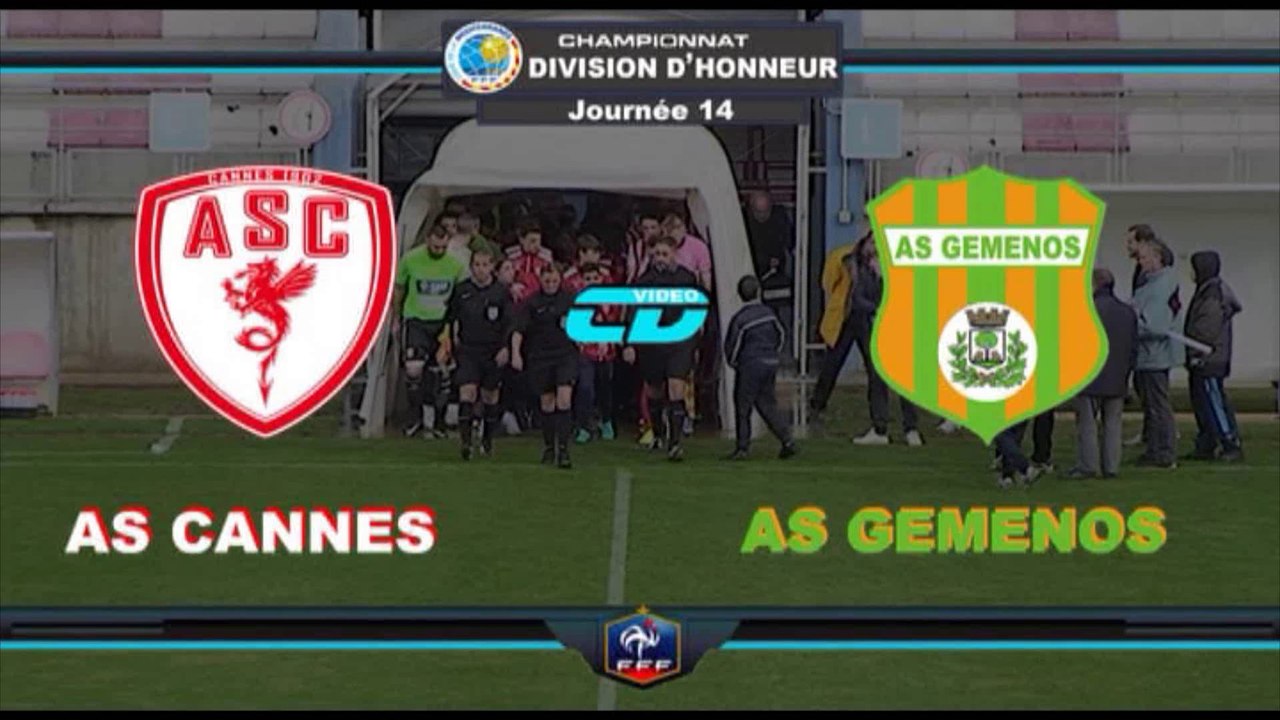 Résumé ASC 3-2 GEMENOS DH J14 2016-2017