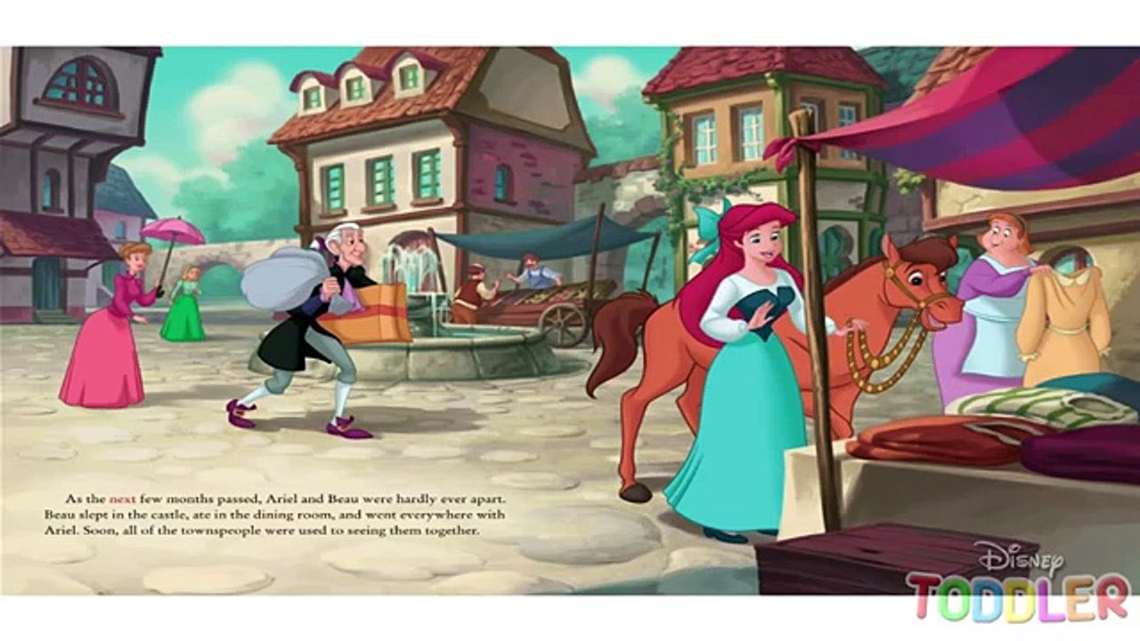 ☆ Disney Princess Ariels Baby Beau Storybook Game For Little Kids & Toddler