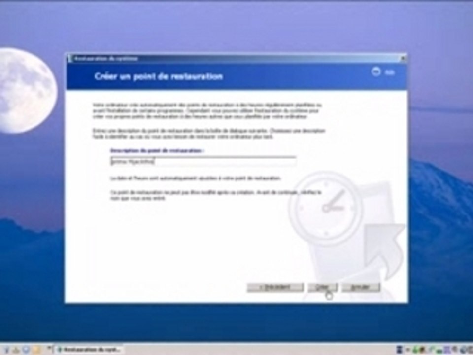 System backup