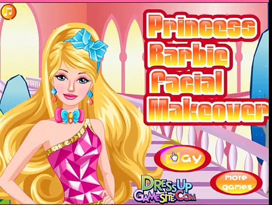 barbie facial games