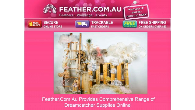 Feather.Com.Au Provides Comprehensive Range of Dreamcatcher Supplies Online