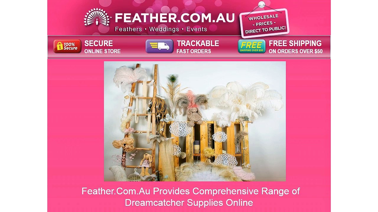 Feather.Com.Au Provides Comprehensive Range of Dreamcatcher Supplies Online