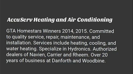 air conditioning maintenance toronto