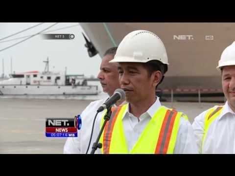 Kapal Pembangkit Listrik Bertenaga Gas Diberangkatkan Presiden Jokowi ke Beberapa Daerah Terpencil N