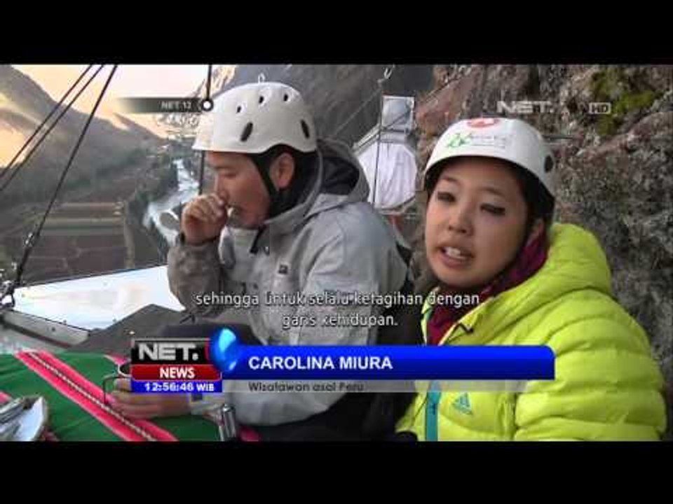 Destinasi Wisata Hotel Unik di Tebing Tinggi, Peru - NET12