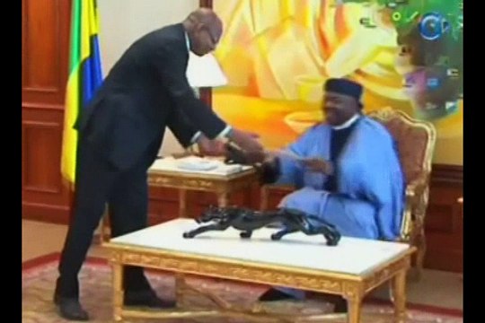 Le ministre tchadien en charge des infrastructures reçu par le chef de l’Etat Ali Bongo Ondimba