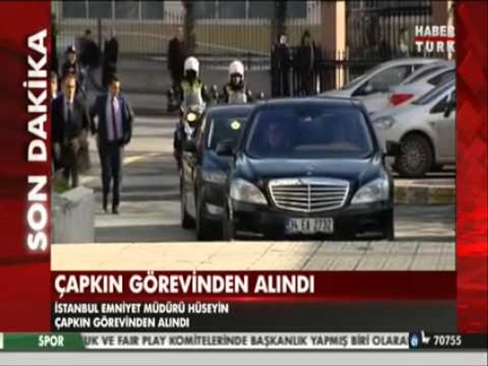 İstanbul Emniyet Müdürü Çapkın görevden alındı