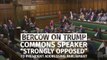 Donald Trump WON'T speak in Parliament on UK state visit