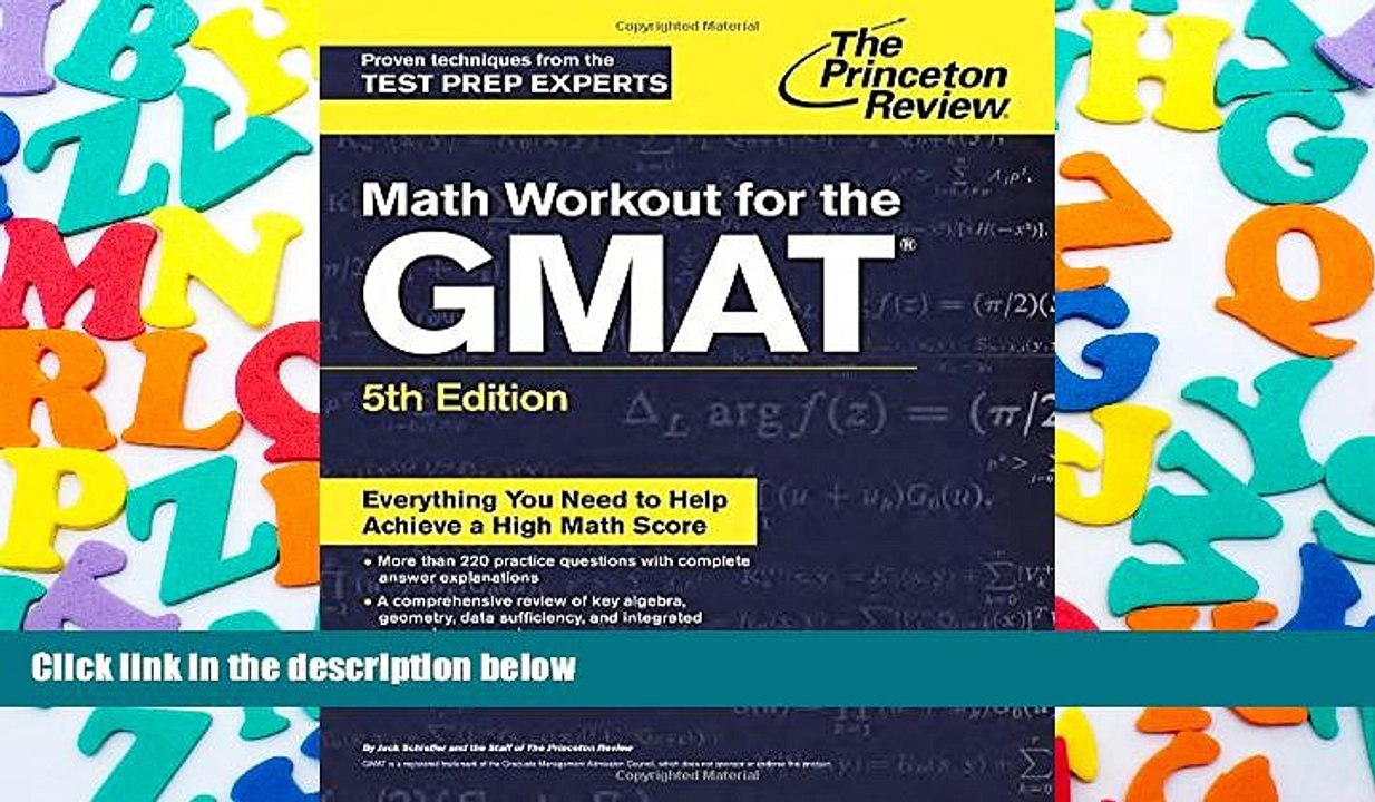 Download Pdf Math Workout For The Gmat 5th Edition Graduate School Test Preparation Trial Video Dailymotion
