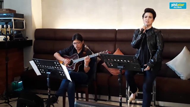 The Voice Teens coach Lea Salonga singing a piece from her post-Valentine concert