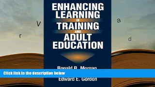 Download Enhancing Learning in Training and Adult Education (Technology Series; 15) For Ipad