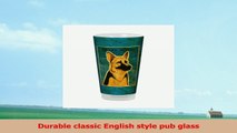 TreeFree Greetings PG03004 John W Golden Artful Alehouse Pint Glass 16Ounce German cab19f27