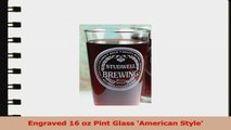Personalized Engraved Brewing with Beer Single Pint Glass 92df5e53