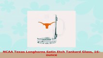 NCAA Texas Longhorns Satin Etch Tankard Glass 16ounce 9a05c869