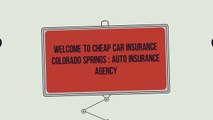 Cheap car Insurance In Colorado Springs CO