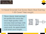 Cubic Zirconia Stud Earrings - Grab the Best Deals on CZ Jewelry