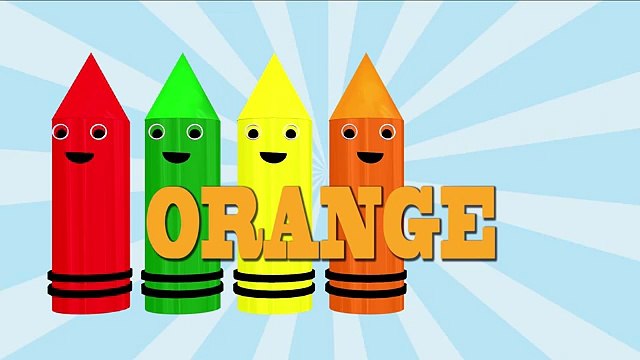 BABY DUCK DUCK KIDS TV Teach Colours Learning Colors With 3D Crayons Colors