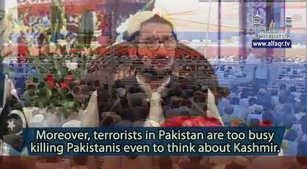 Sultan Ahmad Ali Sb explaining about the "Double Standards of International Media & World Powers on Kashmir Situation"