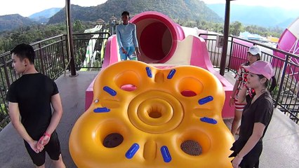 Dark Alley Water Slide at Scenical World Khao Yai