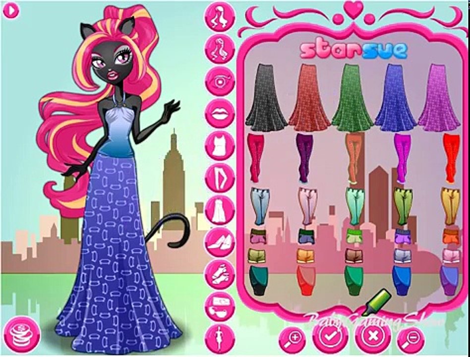 Baby Games For Kids - Monster High Boo York Boo York City Schemes Catty Noir