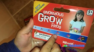 GIANT GROWING CROCODILE TOYS FOR KIDS in bathtub! Toys experiment grow Shark and Frog-Z96UTnWnkBE