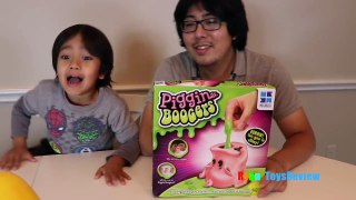 Piggin Boogers Family Fun Games for Kids Yucky Boogers Slime Egg Surprise Toys Cry Baby Sour Candy-nrShwDBlI_A