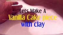 Vanilla Cake Piece making with Play Doh | Play-Doh-HUGE ★ Cake & Ice Cream Confections Playset