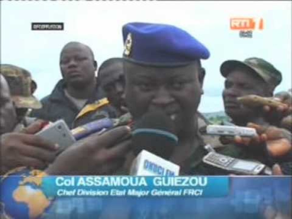 L'Etat  Major de l'armée detruit plus de 700 mines anti personnel dans la région de Toumodi