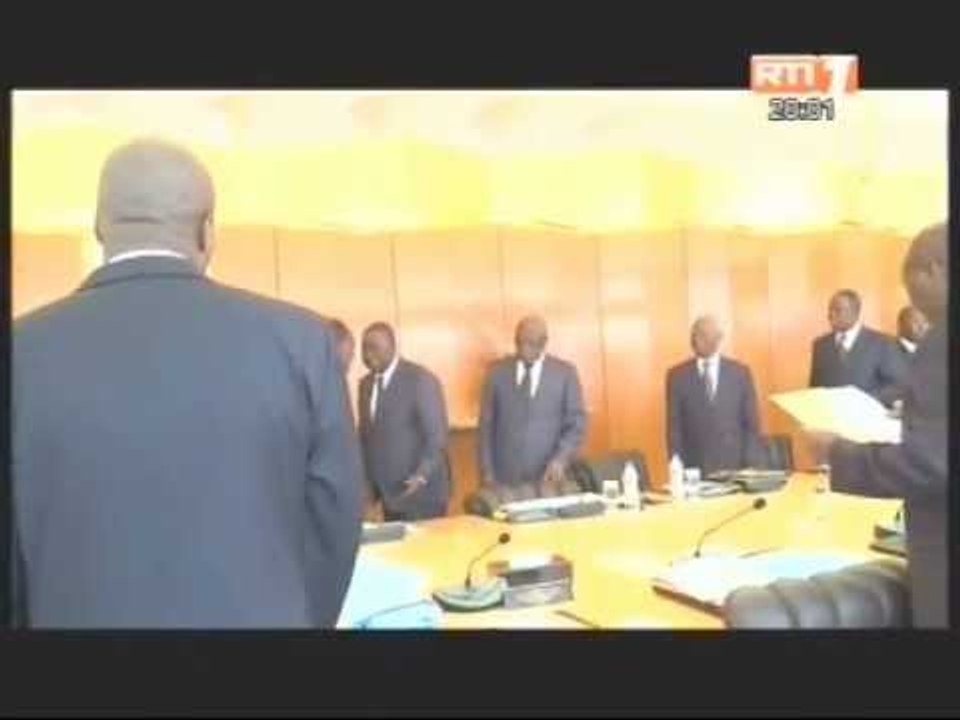 Les temps forts du conseil des ministres du 01...