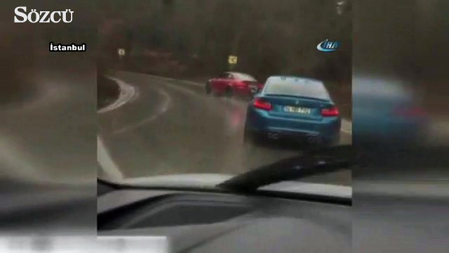 Trafik magandaları tozu dumana kattı!