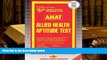 Free PDF Allied Health Aptitude Test (AHAT) (Admission Test Passbooks) Pre Order