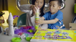 PLAY DOH ICE CREAM CASTLE DIY Play Dough Ice Cream cones, ice cream sundaes cookies-uMeg8_iNZlQ