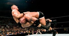 Bill Goldberg Vs Brock Lesnar Vs The Undertaker Full Match At WWE Raw
