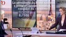 Présidentielle : Marine Le Pen raille Emmanuel Macron, « candidat du fric »