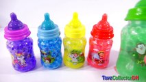 Learn Colors Orbeez Baby Milk Bottles Surprise toys for Childrens DINO DINOSAUR Drinking Milk-MdwuvS0a2CU