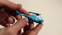 Dinoco Cars Diecast Lightning Storm Lightning Mcqueen and Rotor Helicopter