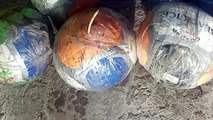 PKK'lı teröristler topların içerisine patlayıcı tuzaklamış
