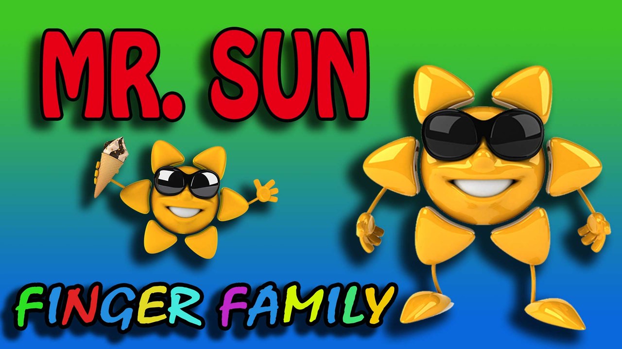 Mr. Sun Finger Family-sara kids