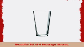 4 Pack  20 ounce Beverage Glass c85c0519