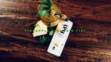 Pineapple Basil Gin Fizz-APaMXvoK3DY
