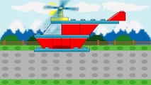 Videos for kids: Lego Helicopter | Cartoons for kids | ABC Song | Wheels On The Bus | Children