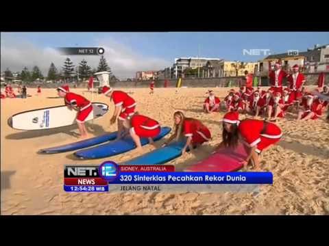 320 Sinterklas Pecahkan Rekor Dunia Di Sidney - NET12