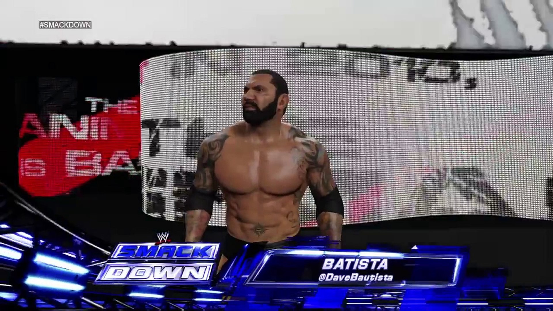 Wwe 2k15 Batista Entrance Ps4 Next Gen Video Dailymotion