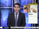 Inicia en Brasil campaña de vacunación contra la fiebre amarilla