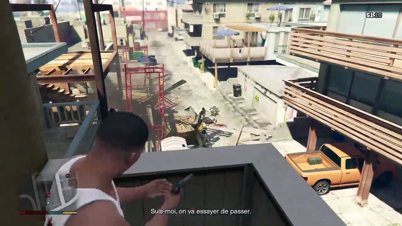 Mission Franklin Grand theft autoV avec kenzo 944 (102)