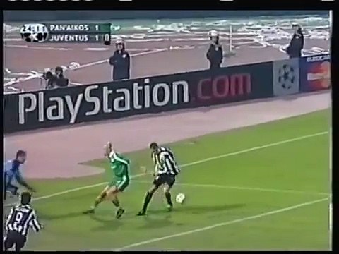 08.11.2000 - 2000-2001 UEFA Champions League Group E Matchday 6 Panathinaikos FC 3-1 Juventus