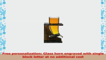 Cathys Concepts Glass Viking Beer Horn with Rustic Stand e8fea567